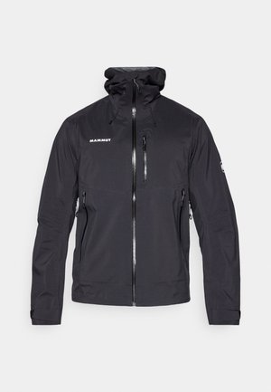 ALTO GUIDE HOODED JACKET MEN - Vízlepergető széldzseki - black