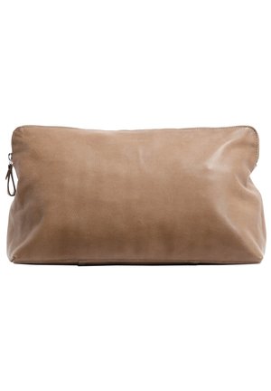 STILLBASIC LARGE TOILETRY BAG - Toiletti-/meikkilaukku - dark beige