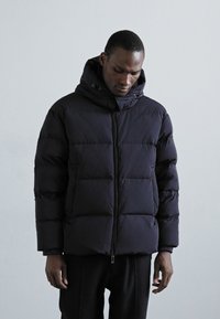 Emporio Armani GIACCA - Pūkinė striukė - blu navy