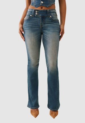 JOEY - Bootcut jeans - radiant pearl