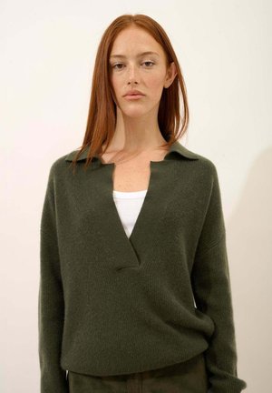 GARCIA - Pullover - khaki