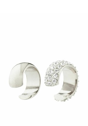 HUDSYN SET - Øreringe - silver-coloured