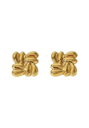 Earrings - gold coloured