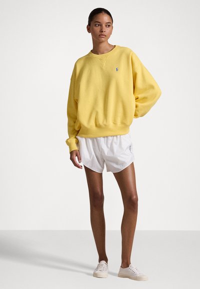 Polo Ralph Lauren FLEECE CREWNECK PULLOVER - Mikina - cambridge yellow