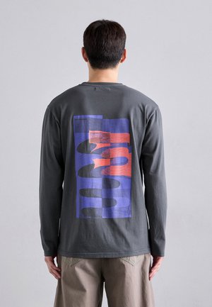 Henrik Vibskov SLOPES LONGSLEEVE - Langarmshirt - dark shadow