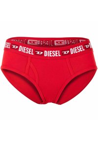 Diesel OXY UNDERPANTS 3 PACK - Cuecas - schwarz weiß rot