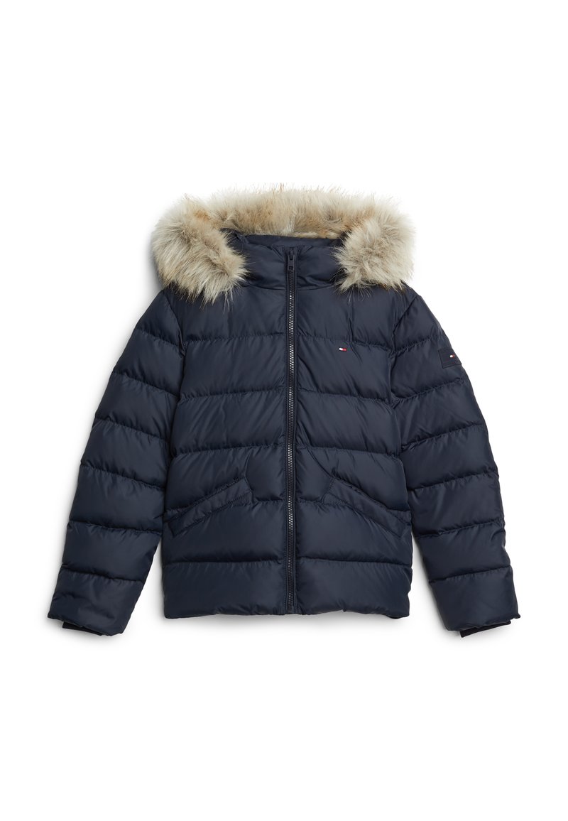 Tommy Hilfiger Gewatteerde jas donkerblauw Tommy Hilfiger Gewatteerde jas donkerblauw