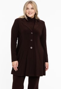 YOEK LONG SLEEVE - Kurzmantel - brown