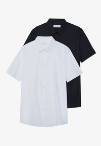 2 PACK - Camicia - white/black