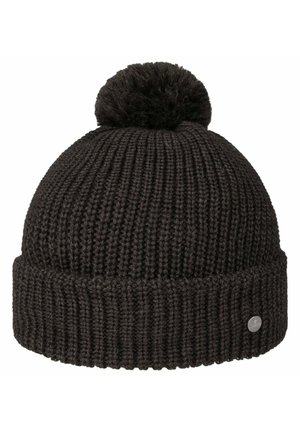 Lierys NAVIGAT PUDEL - Beanie - dunkelbraun