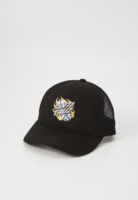 FLAMING DICE DOT UNISEX - Kapa - black