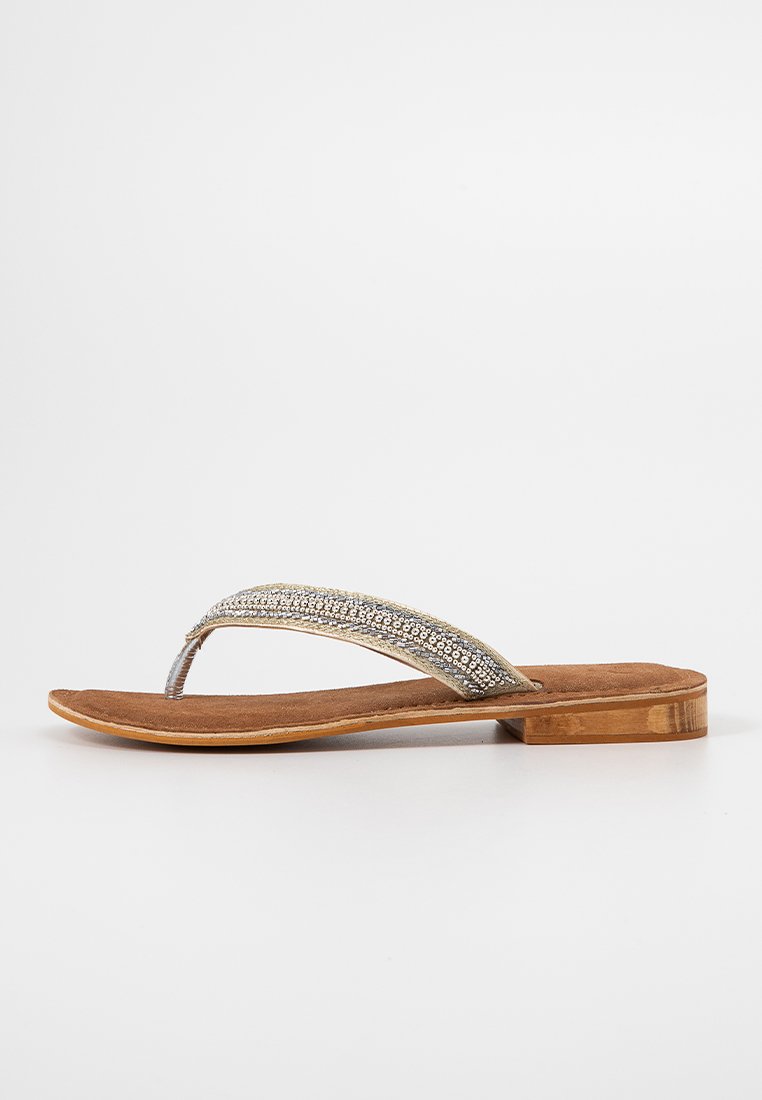 Dune London Teensandalen lichtbruin