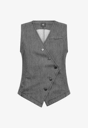 NÜ Denmark, CARLENE VEST - Veste sans manches - denim grey