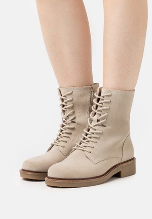 Anna Field Wide Fit Botines con cordones - beige