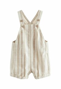 Next TEXTURED STRIPE - REGULAR FIT - Peto - ecru