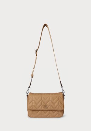 QUILTED MEDIUM STEVIE MESSENGER BAG - Skuldertasker - khaki/khaki