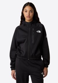 The North Face W MOUNTAIN ATHLETICS FLEECE FULL ZIP JAC - Running jacket - tnf black
