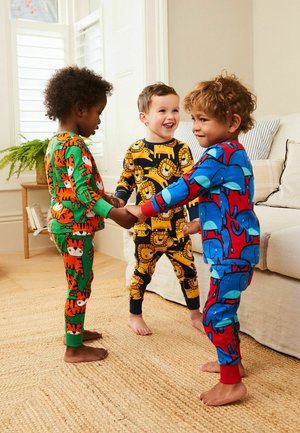 SNUGGLE 3 PACK.  - REGULAR FIT - Nachtwäsche Set - multi bright animal
