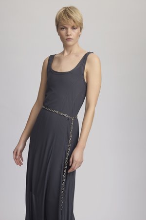 MESSI DRESS - Maxi dress - gray