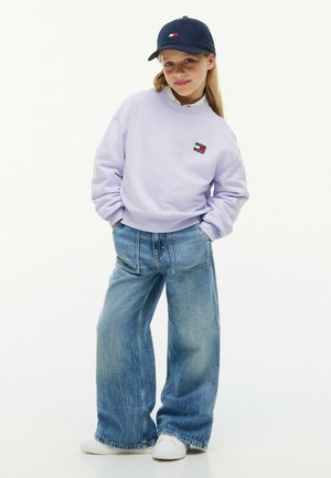 Tommy Hilfiger, HERITAGE FLAG SWEATSHIRT - Felpa - lavender ice