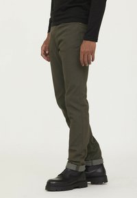 Lee Cooper Pantalon classique - kaki olive