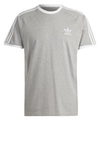 ADICOLOR CLASSICS 3-STRIPES - Nyomott mintás póló - medium grey heather