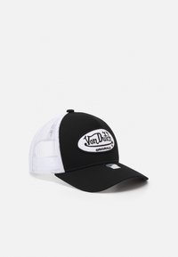 Von Dutch - TRUCKER UNISEX - Sapka - black/white Miniatűr kép 1