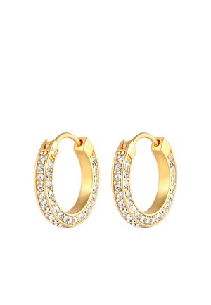 SPARKLING BASIC - MIT KRISTALLEN VON SWAROVSKI® - Orecchini - gold-coloured