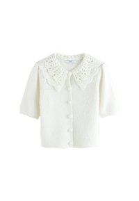 REGULAR FIT  - Cardigan - white