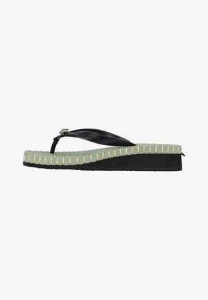 Uzurii STITCHED BY S MID - T-bar sandals - green