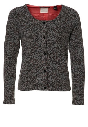 Chaqueta de punto - mottled grey