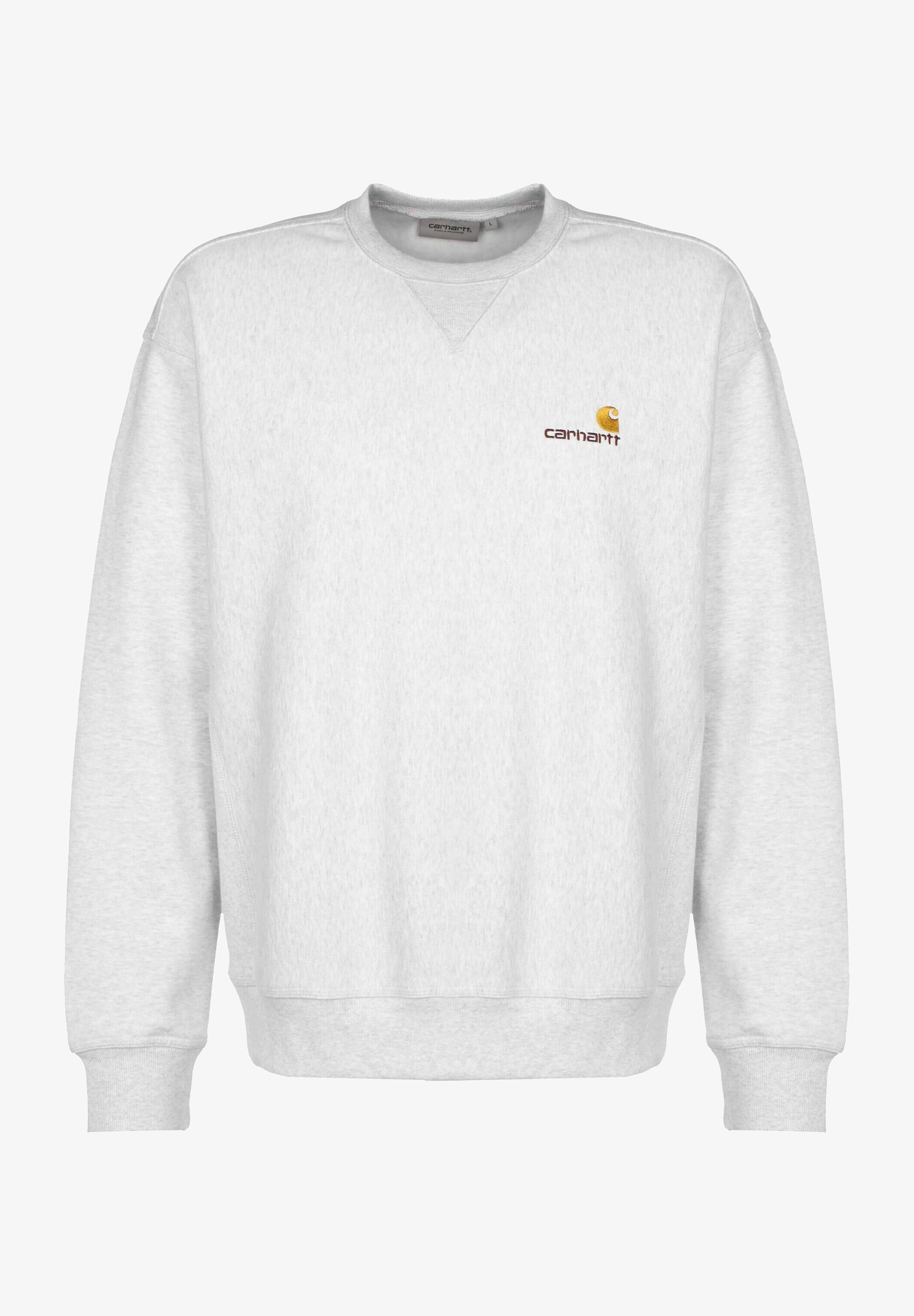Carhartt WIP AMERICAN SCRIPT Sudadera ash heather/gris