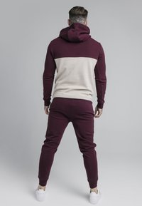 SIKSILK Felpa con cappuccio - bordeaux