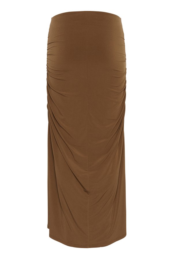 MAILY - Maxi skirt - sorrel horse4