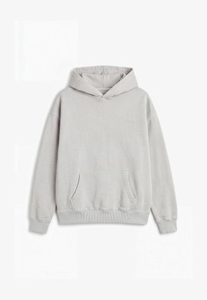 Pegador, LOGO OVERSIZED - Kapucnis pulóver - vintage light grey