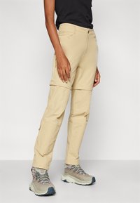 The North Face EXPLORATION CONV REG STRAIGHT PANT - Hlače za otvoreno - khaki stone