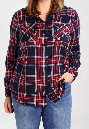 Overhemdblouse - dark blue