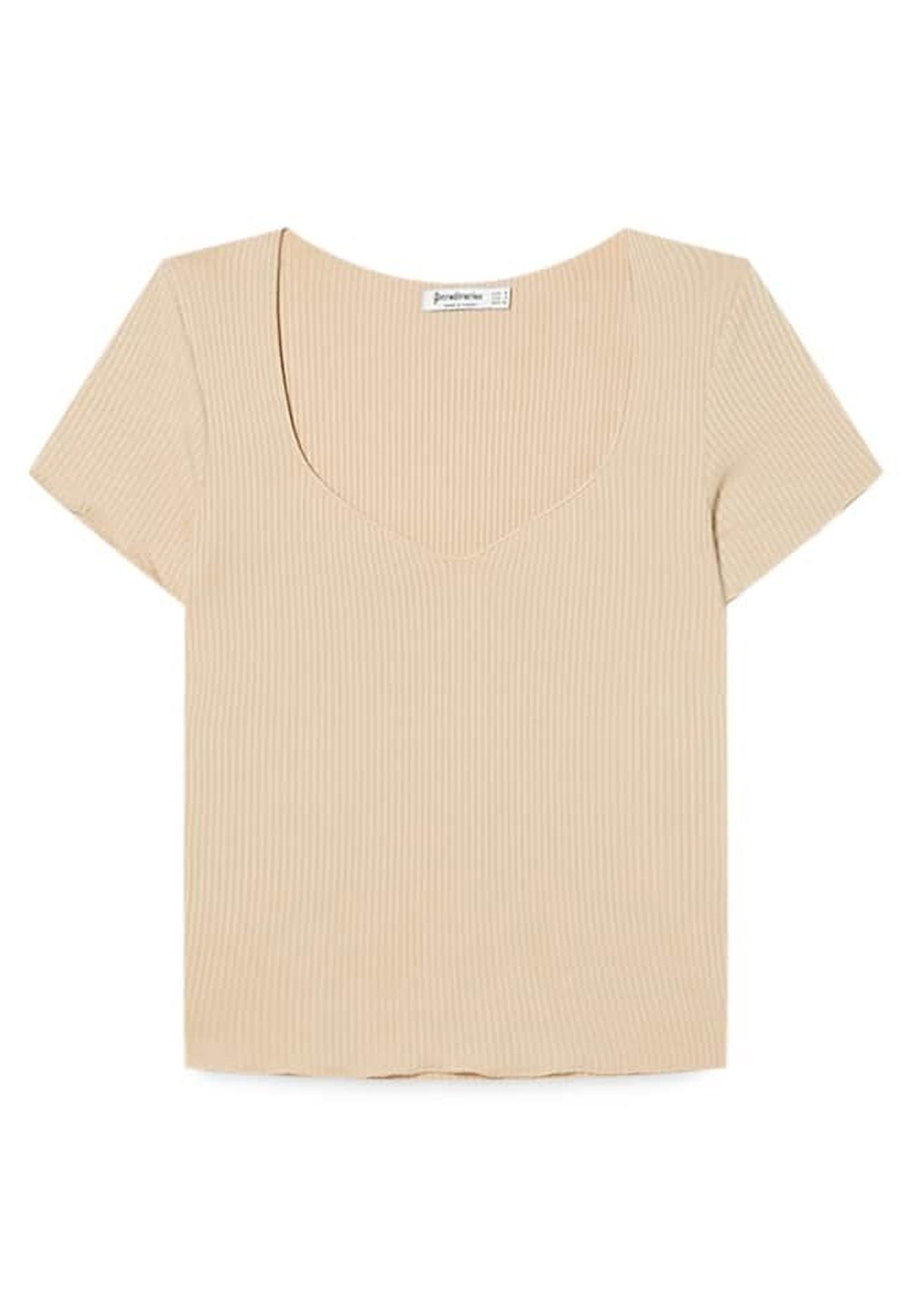 Damen MIT HERZAUSSCHNITT - T-Shirt basic Damen MIT HERZAUSSCHNITT - T-Shirt basic