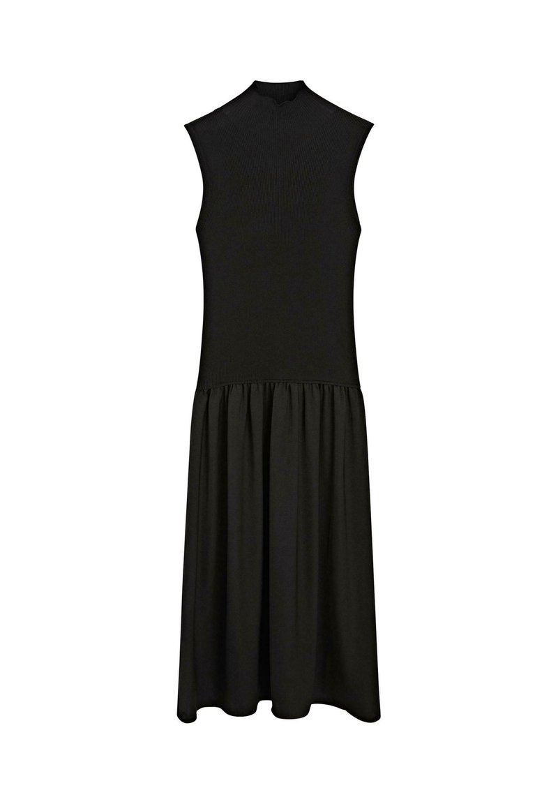 strapless open back dress Buy Black Cotton Poplin A-Line Deep Neck Sleeveless Maxi Dress Online at  SeamsFriendly