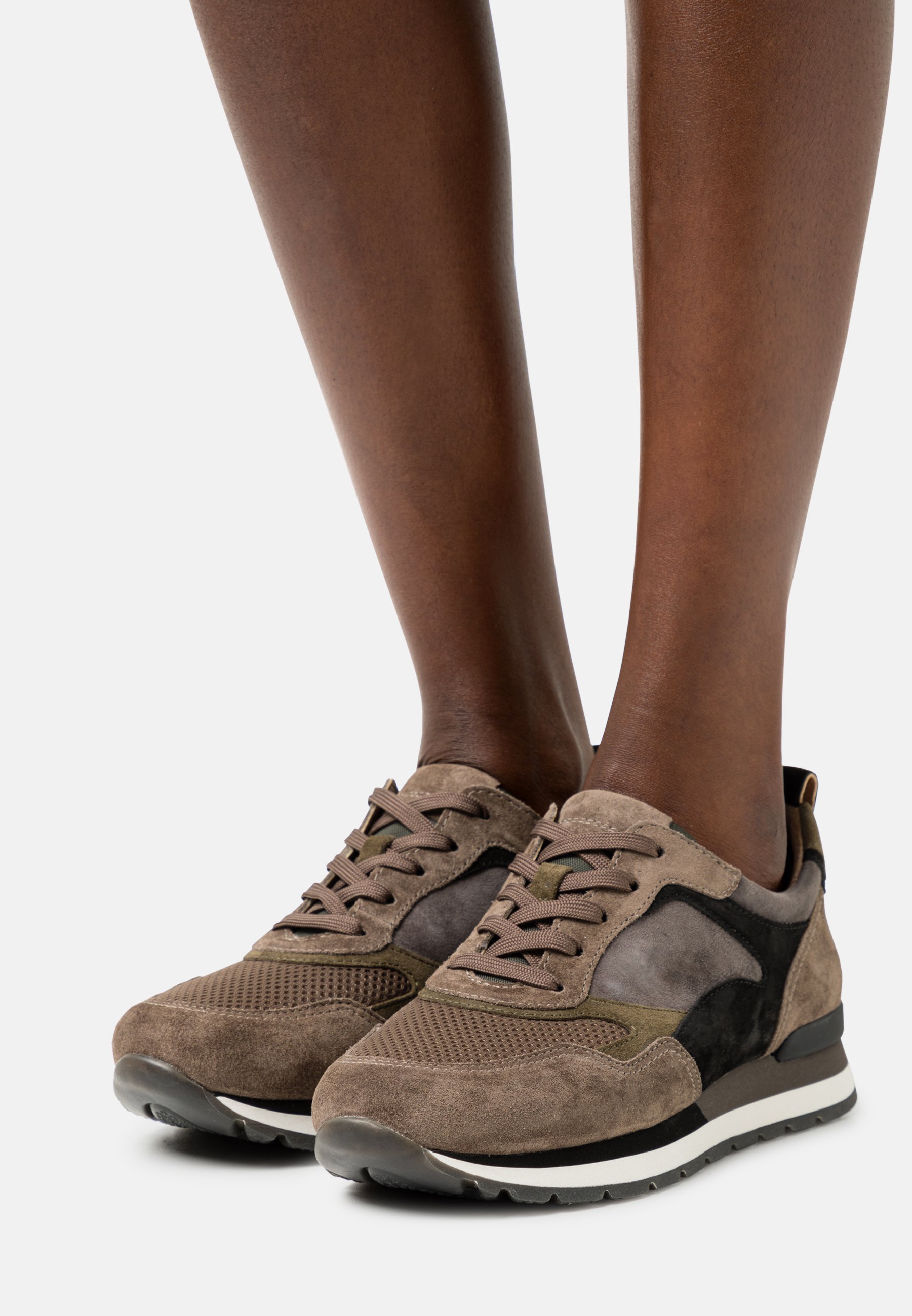 Womens Gabor Comfort Lace-Ups | Sneakers With Padded \