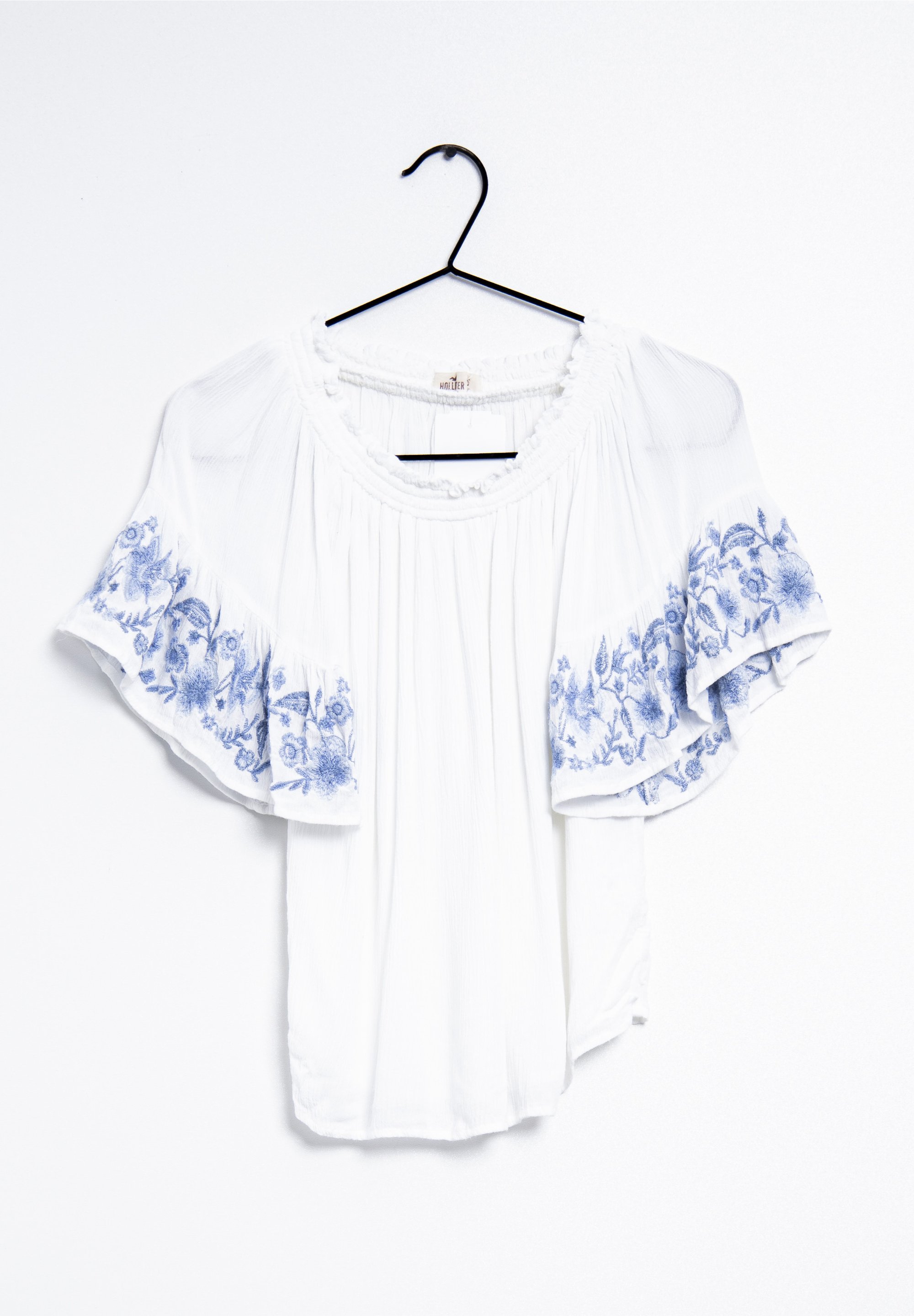 Hollister Blouse white (Pre-owned)1