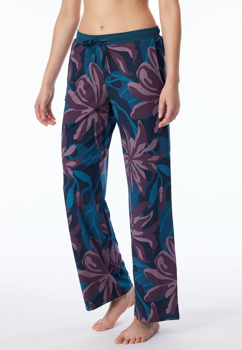 Schiesser Pyjamabroek - blau pflaume