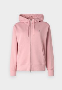 SHIELD ZIP - Felpa con zip - dusty pink