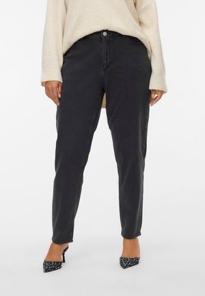 Vero Moda Curve, Mom fit VMCTESSA High rise - Mom Jeans - dark grey denim