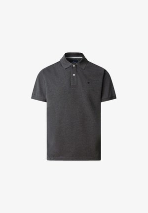 Hackett London SLIM FIT LOGO - Polo - dark grey marl