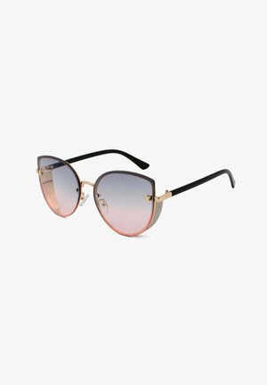 GRADIENT CATEYE SHADES - Sunglasses - blue/pink