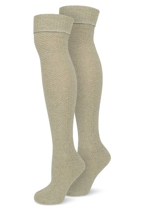 CEP COMPRESSION SNOWFALL SKIING TALL - MADE IN GERMANY - Knee high socks -  black green/black - Zalando.de