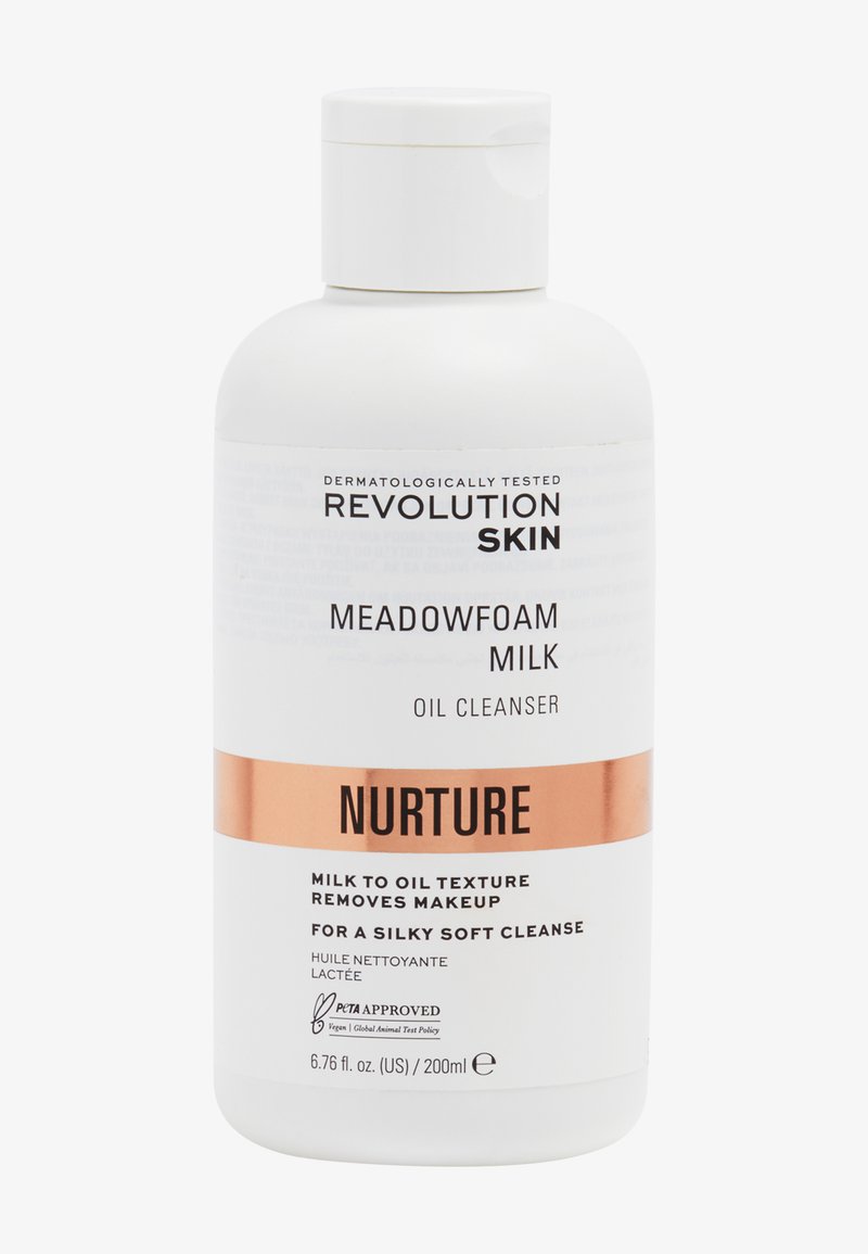 SKIN by Revolution REVOLUTION SKINCARE MEADOWFOAM MILK OIL CLEANSER - Cleansing oil - white