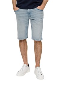 s.Oliver Short en jean - blau