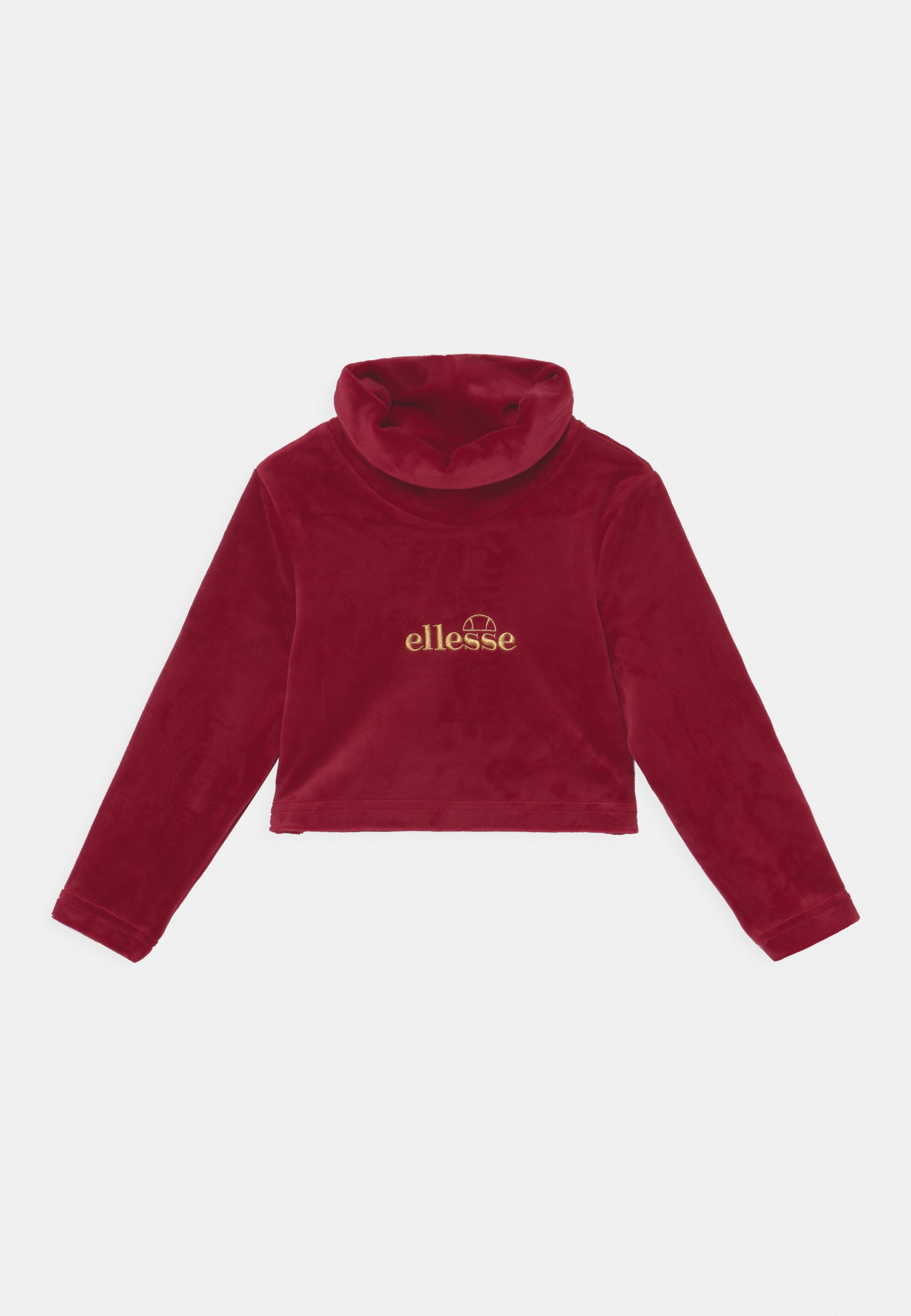 Ellesse LORAN CROP - Felpa - burgundy/bordeaux - Zalando.it
